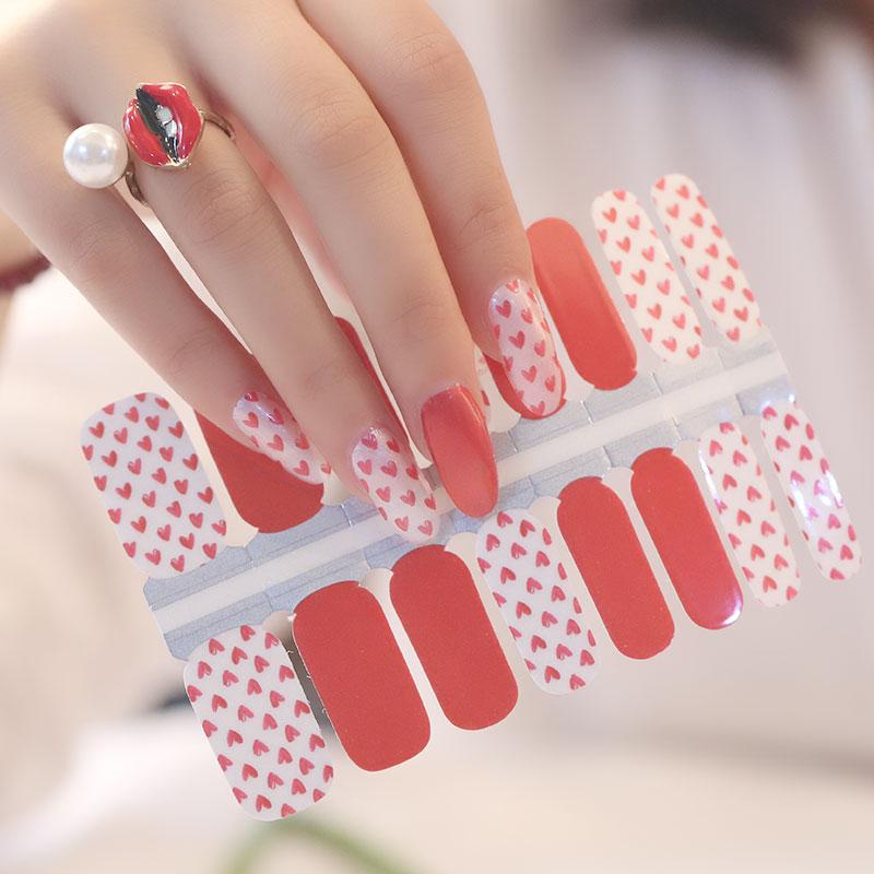 Latest Design And Fashion Custom 3d Nail Sticker Decal