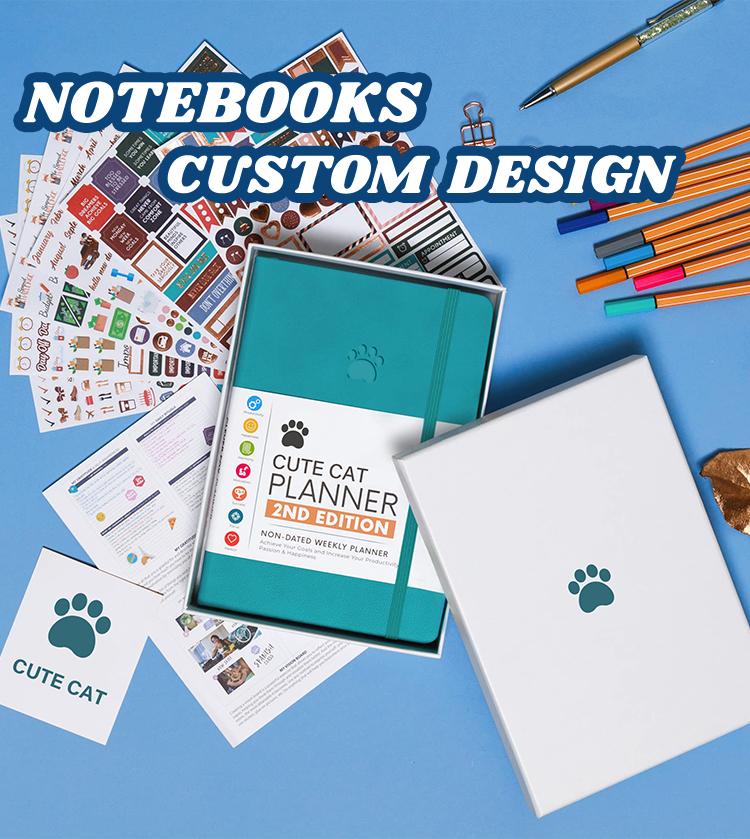 Customized Logo Hard Cover Notebook B5, A5, A6 Pu Laser Engraving Gift Logo Unique Notebook Journal Plan Notebook Customizable