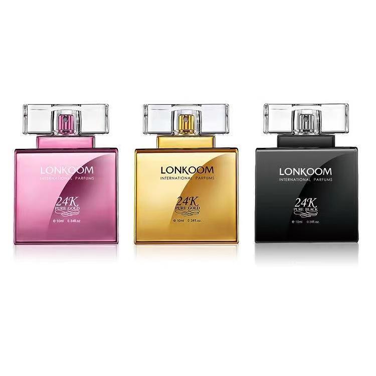 Custom 10 Ml And 50 Ml Mini Perfume Suit Floral Fresh Perfume For Men And Women Wooden OEM ODM Support Travel Suit Mini Perfume"