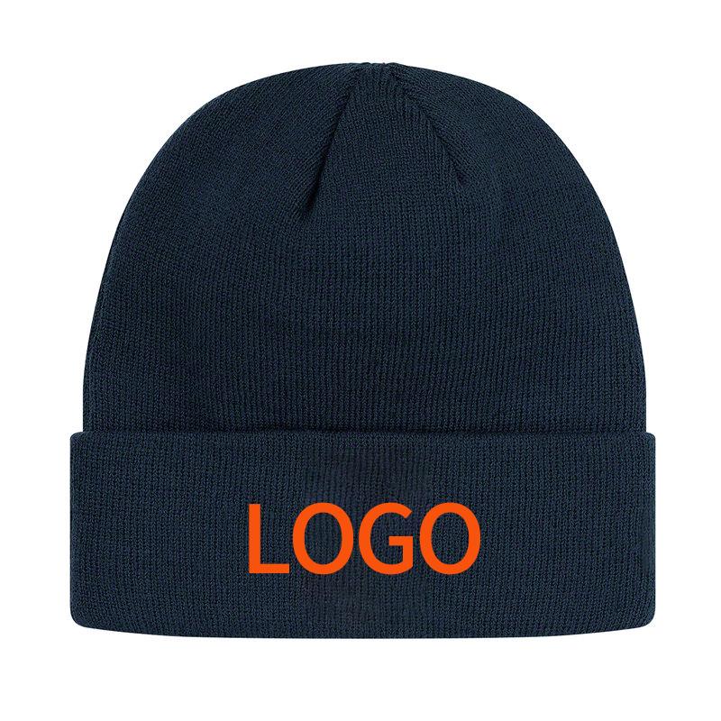 Fashion Autumn Hat Knitted Warm Scarf Men's Women's Wool Skateboard Unisex Hat Winter Knitted Hat Fleece Hat