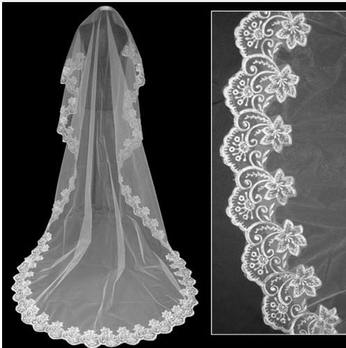 Hot Sale High Quality Wholesale Wedding Veil Bridal Accessories WF933