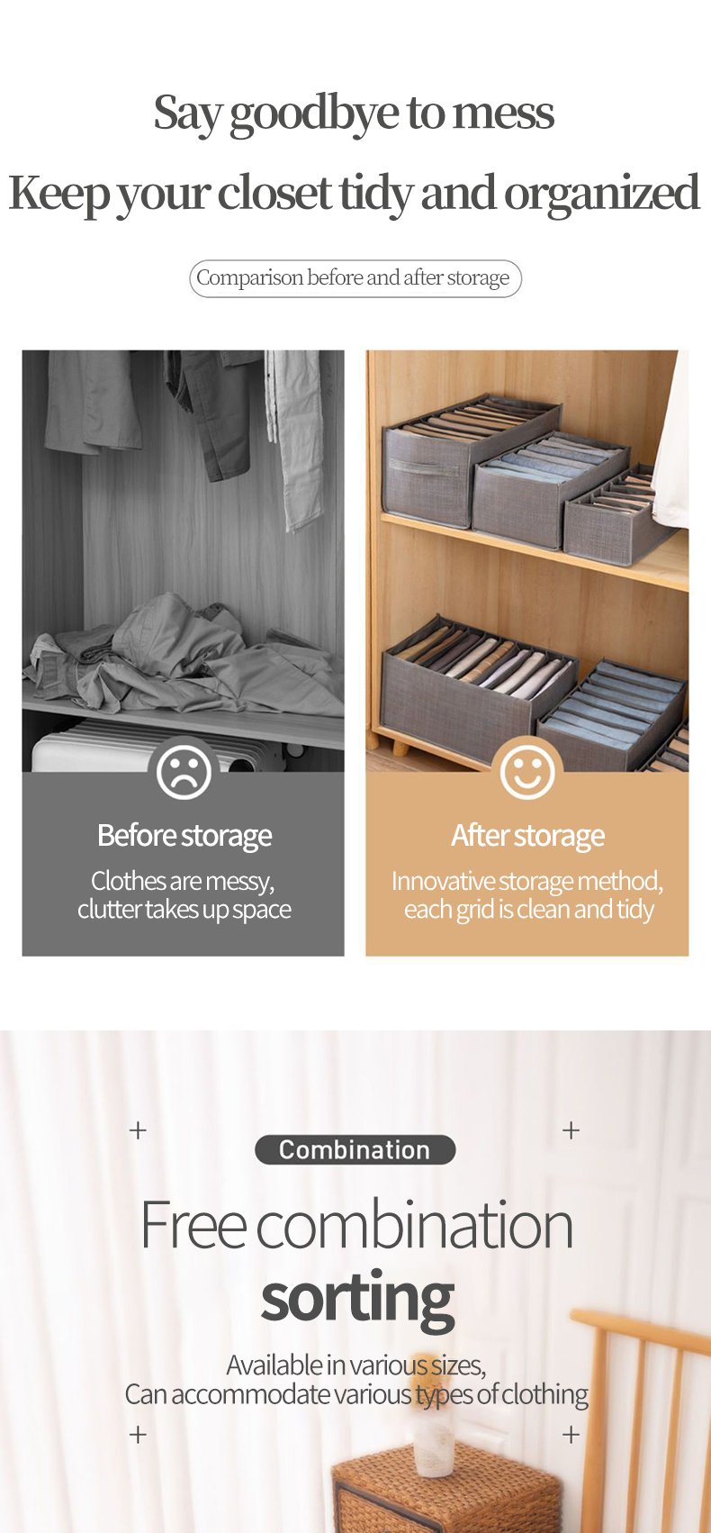 Hot Selling Clothes Storage Wardrobe Jeans Storage Box Foldable Non-woven Clothes Toy Storage Box