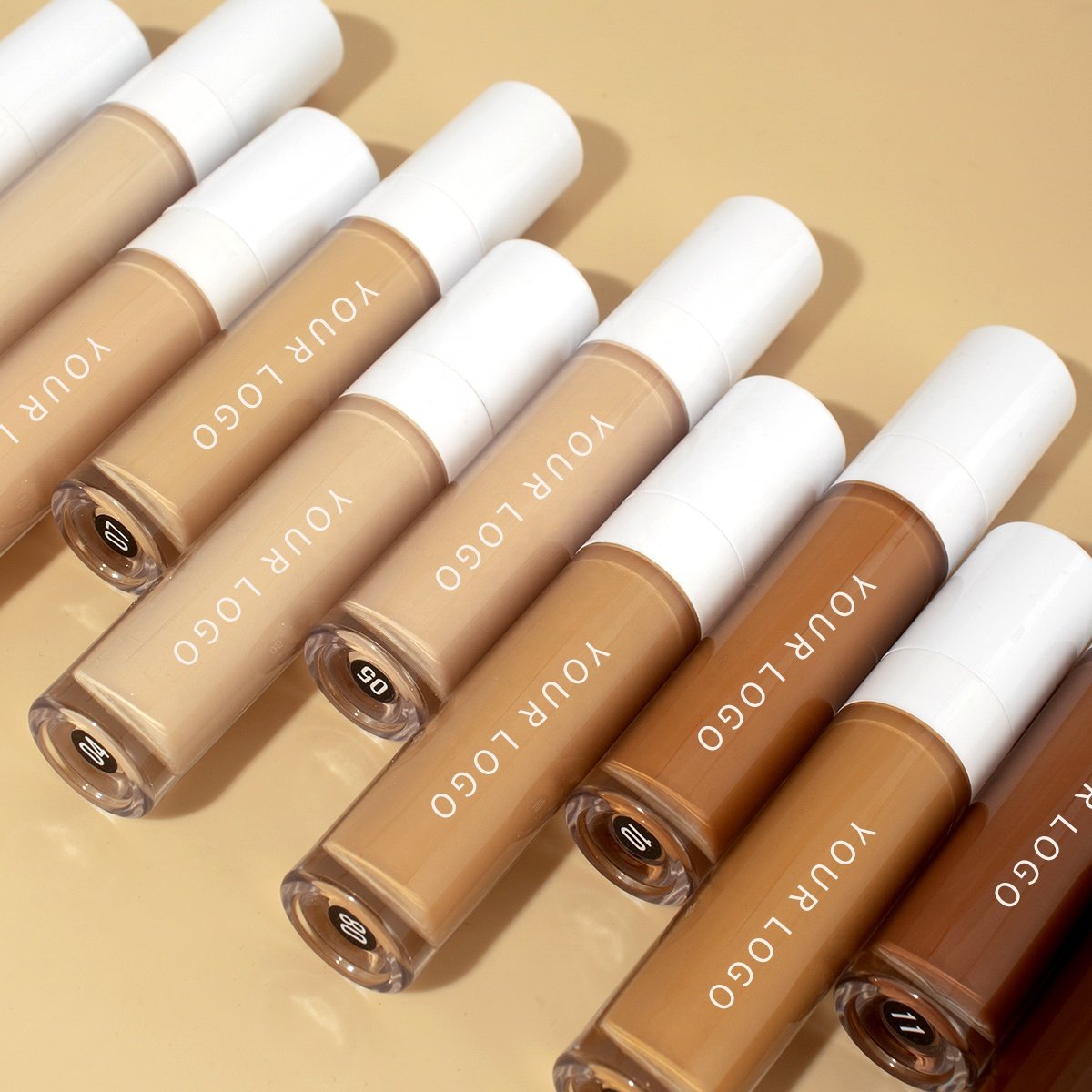 Wholesale Lasting Vegetarian Cruelty Free Facial Makeup Concealer Private Label Custom Logo HD Liquid Concealer