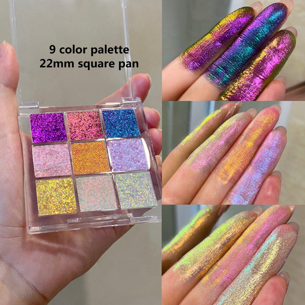 高品质多色眼线笔彩色变色龙眼线笔全息眼线笔