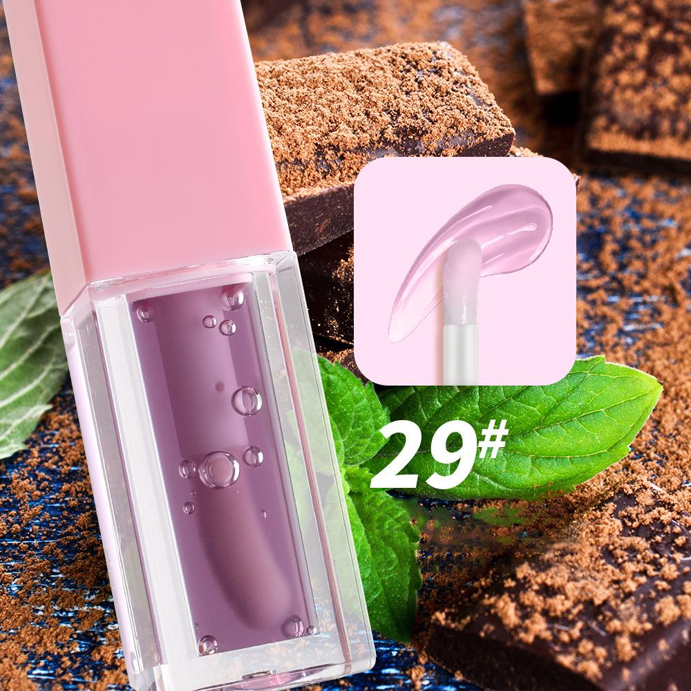 Wholesale Mini Plump Moisturizing Tone Magic Lip Oil Vegetarian Fruit Shimmer Lip Oil Private Label Liquid Clear Lip Gloss