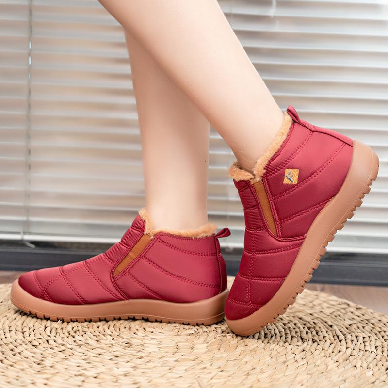 New Cheap Winter High-top Warm Plush Unisex Snow Boots Waterproof Large Size Comfortable Lightweight Women's Snow Boots
