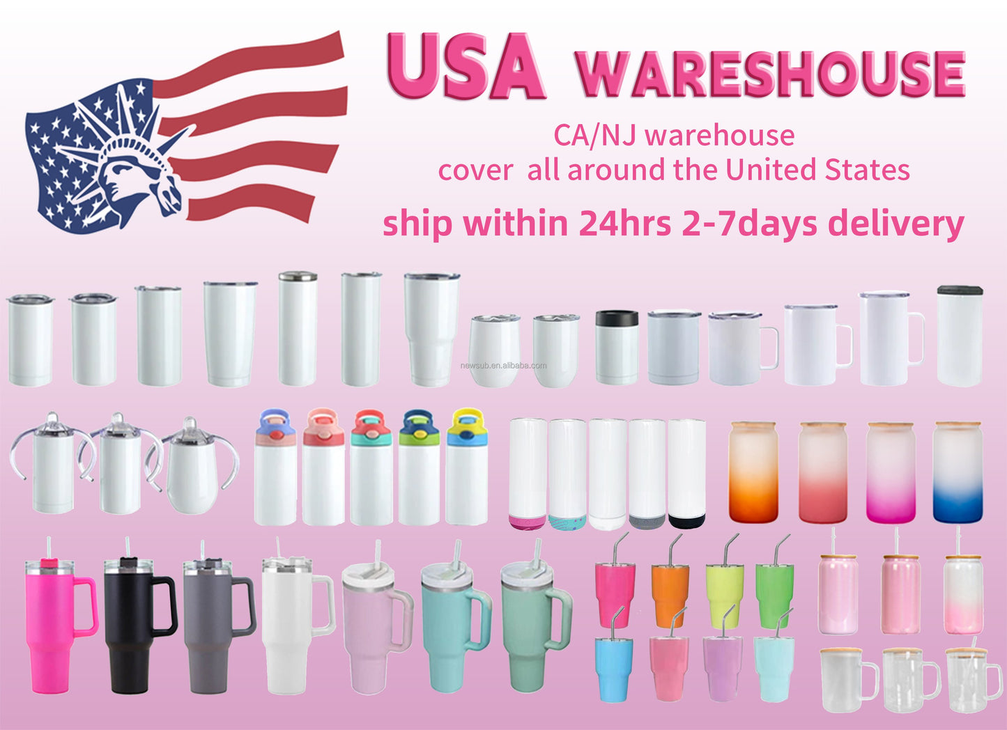 China USA Warehouse 16 Oz Clear Frosted Sublimation Blank Glass Mason Can Beer Can Bamboo Lid Glass Cup