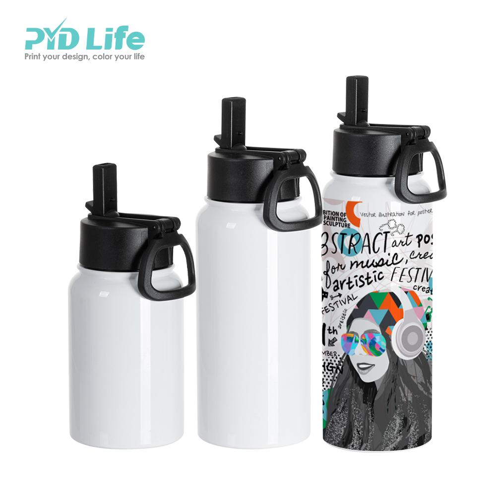 PYD Life 2022 Logo Printing Custom Sublimation Enamel Mug Steel Camping White Coffee Metal Enamel Cup