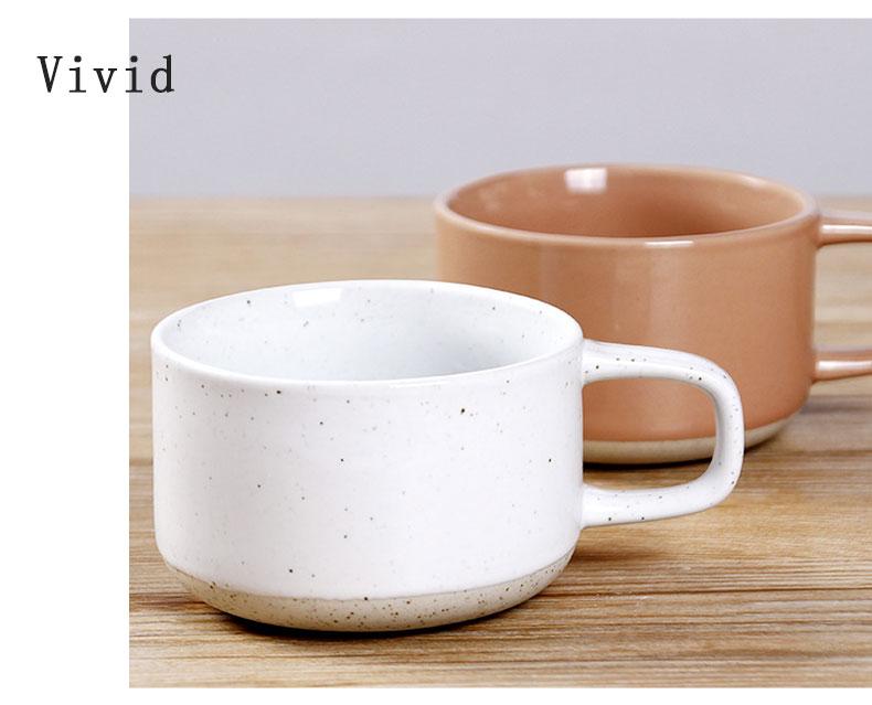 Redeco Custom Mug Luxury Creative Ceramic Plate Cup Ceramic Coffee Cup Gift Home Decorations