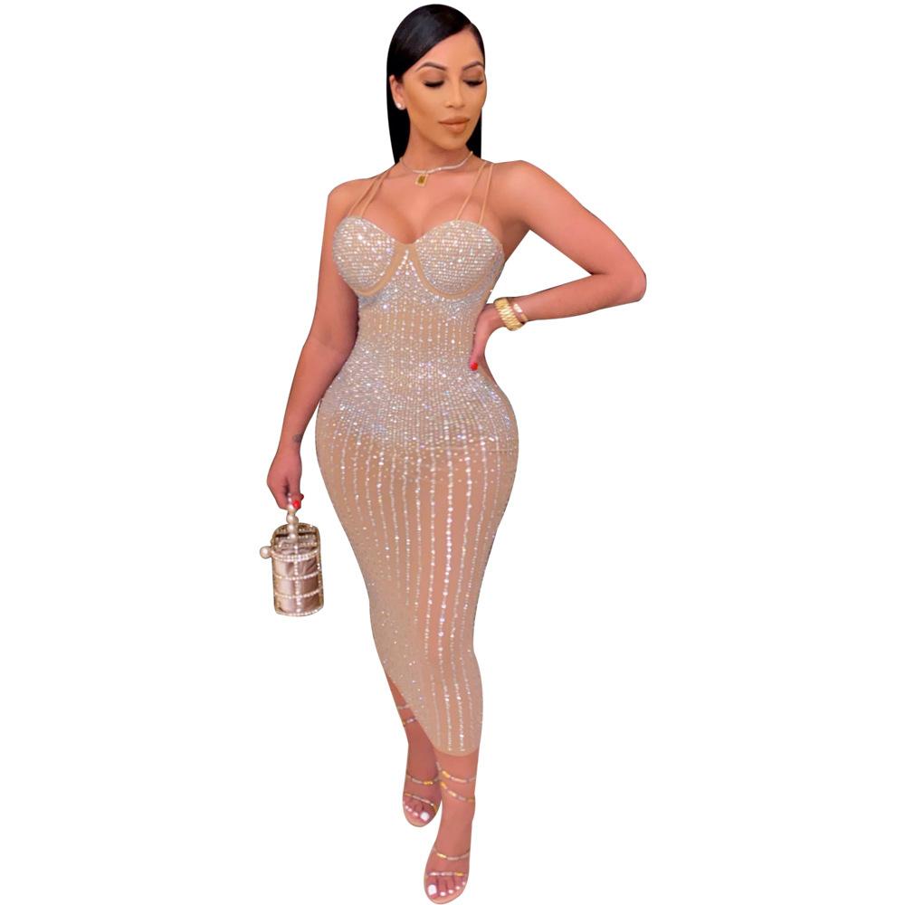 Wholesale New Casual Dress Ladies Elegant Ladies Long Sleeve Dress Ladies Casual Plus Size 5XL