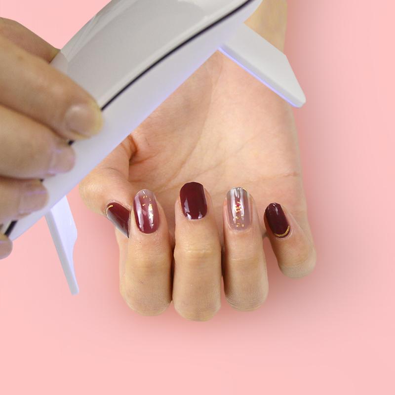2025 Wholesale Amazon Best Selling New Brand UV Gel Nail Polish Nail Wraps Gel Varnish Nail Polish Sticker