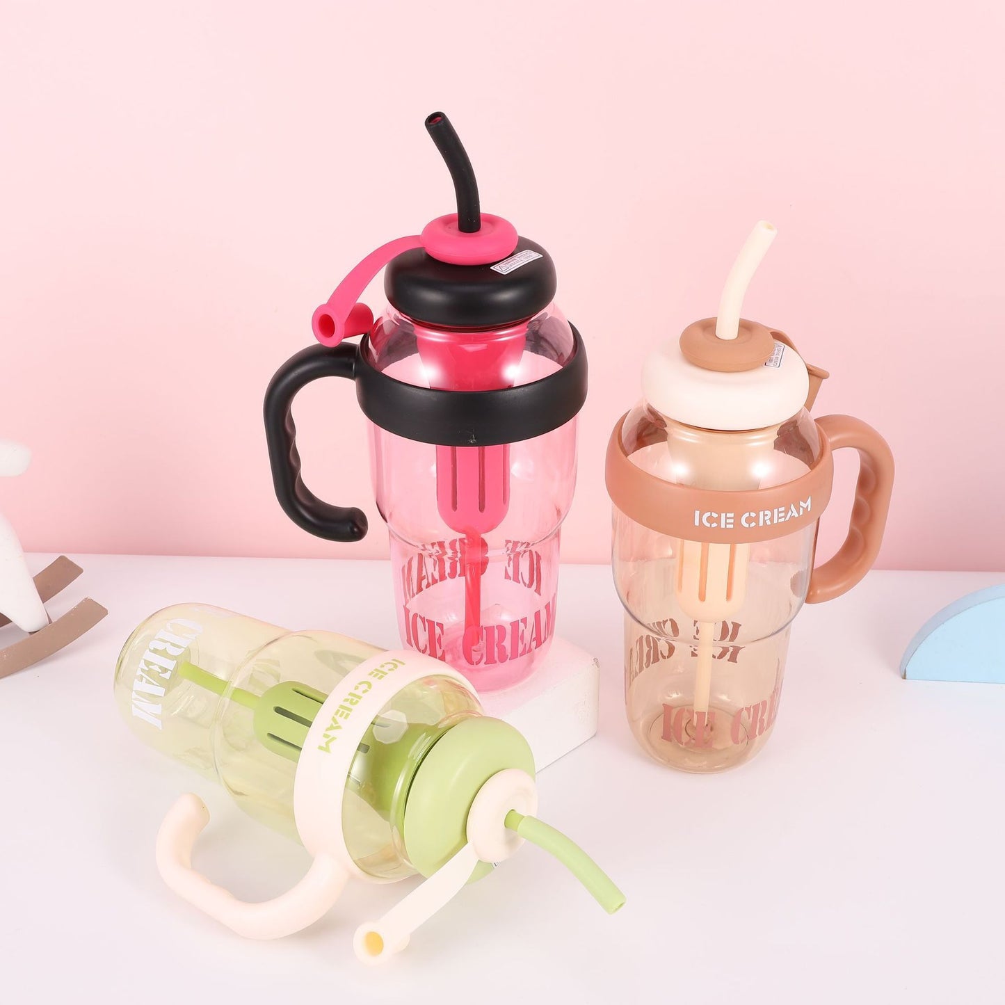 Large Capacity 40 Oz Tumbler With Handle And Straw Water Bottle With Infuser Best Selling Product 2024