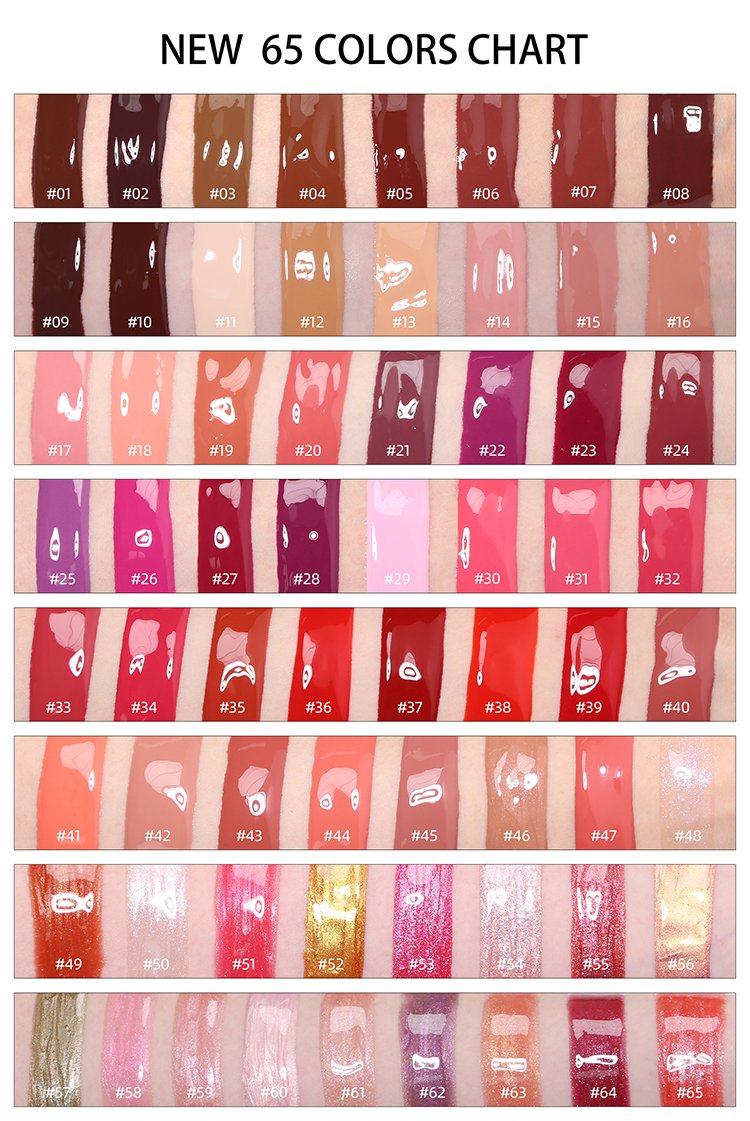 Wholesale New Design Mini Lip Gloss Cosmetic Moisturizing Liquid Lip Gloss Plain Glitter Lip Gloss Shiny Lip Gloss