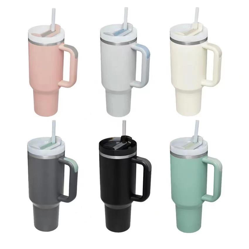 Office Mug Water Bottle Beautiful 40 Oz Wagon Outdoor Custom Coffee Tumbler Coffee Cup With Lid Handle 40 Oz