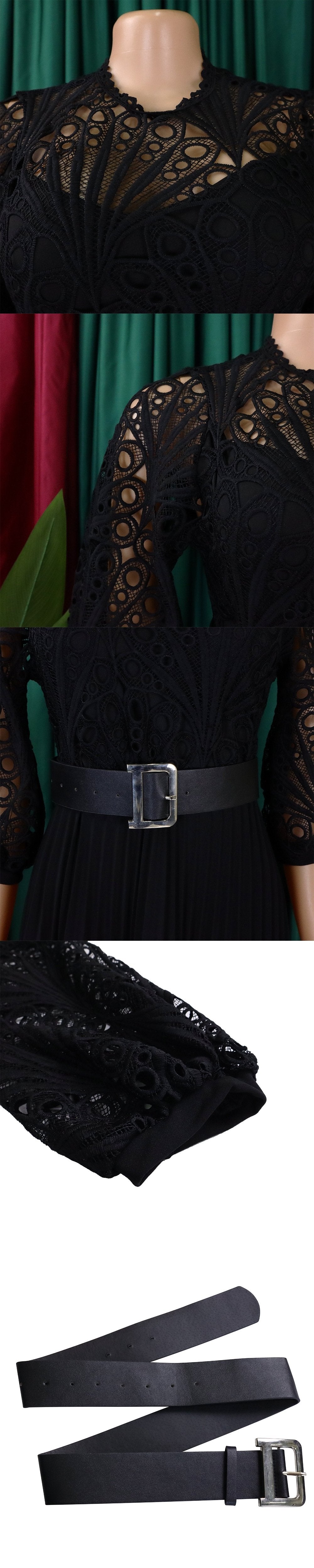 Women Lace Dress African Office Women Workwear Elegant Bride Mother Long Sleeve Afro Pants Women Party Dress Plus Size XL 5XL
