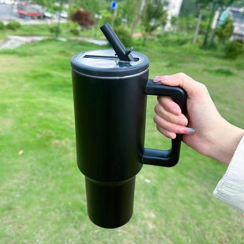 Chufeng 2024 New 40 Oz Anti-leakage Roller Bottle Insulated Vacuum 40 Oz Travel Mug With Handle