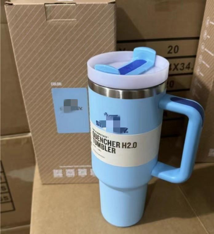 2024 Manufacturer Is Ready To Ship 40 Oz Adventure Insulated Stainless Steel Tumbler With Handle And Lid Reusable Beer Mug