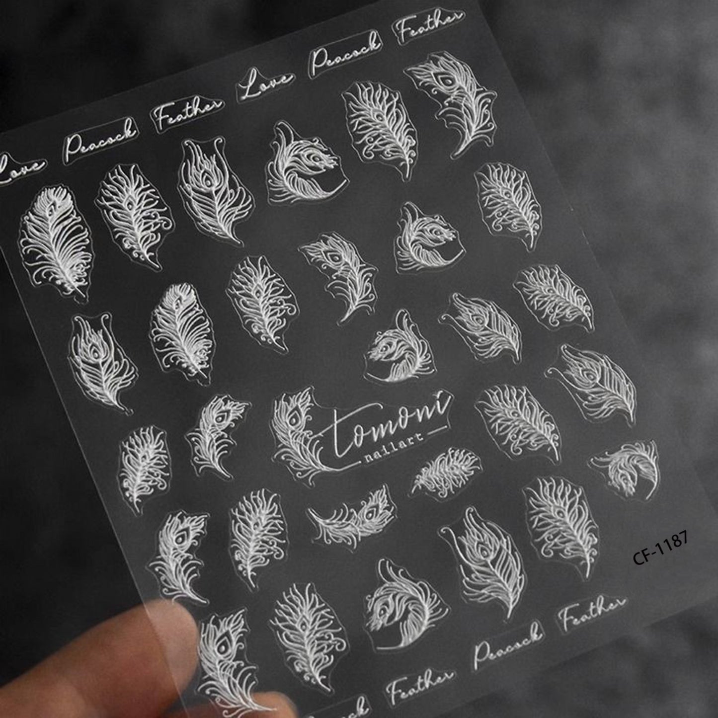 Cute Nail Art Stickers 3D 5D Embossed Nail Art Design Nail Art Supplies Women Decoration