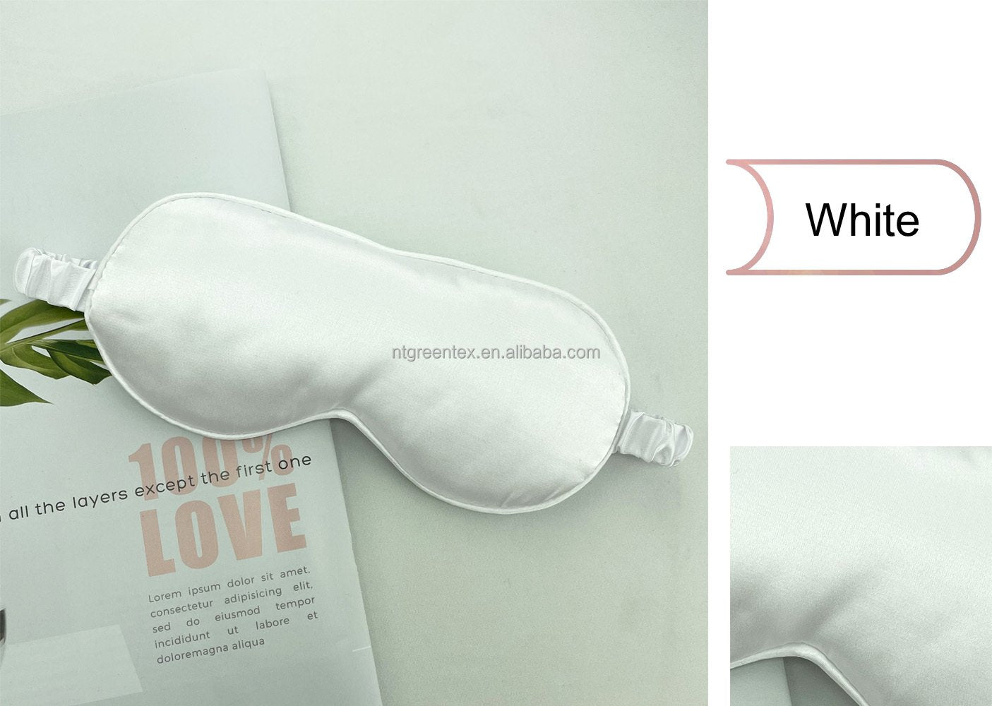 Ready To Ship Smooth And Soft Silk Satin Sleep Eye Mask 35 Color In Stock Wholesale Generation Eye Mask And Accessories