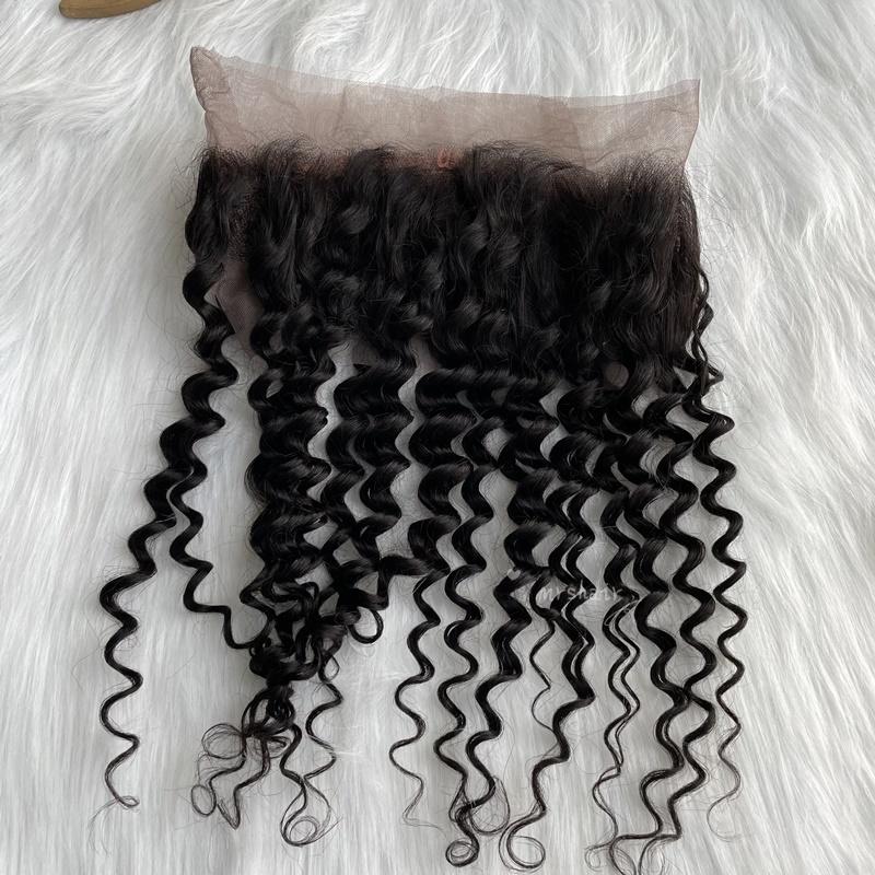 Raw Indian Hair Supplier 360 Lace Front Closure Package Hair With HD Lace Closure Natural Human Hair Bundle With Closure Suit