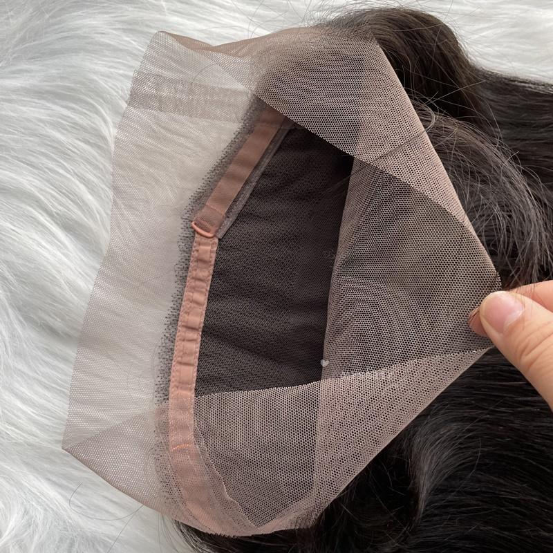 Raw Indian Hair Supplier 360 Lace Front Closure Package Hair With HD Lace Closure Natural Human Hair Bundle With Closure Suit