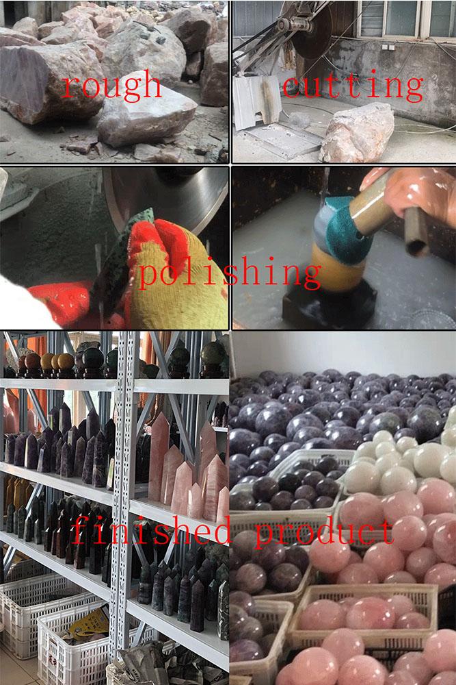 Factory direct sales natural crystal money tree handmade crystal purple home decoration ornaments