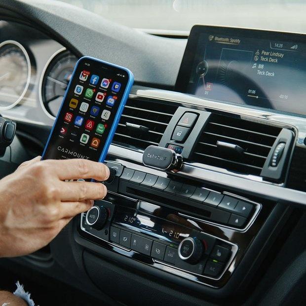 Customized Alloy Super Strong 8 Pcs Magnetic 360 Rotating Car Phone Holder, Suitable For IPhone 14 Professional Largest Magnet GPS Car Holder