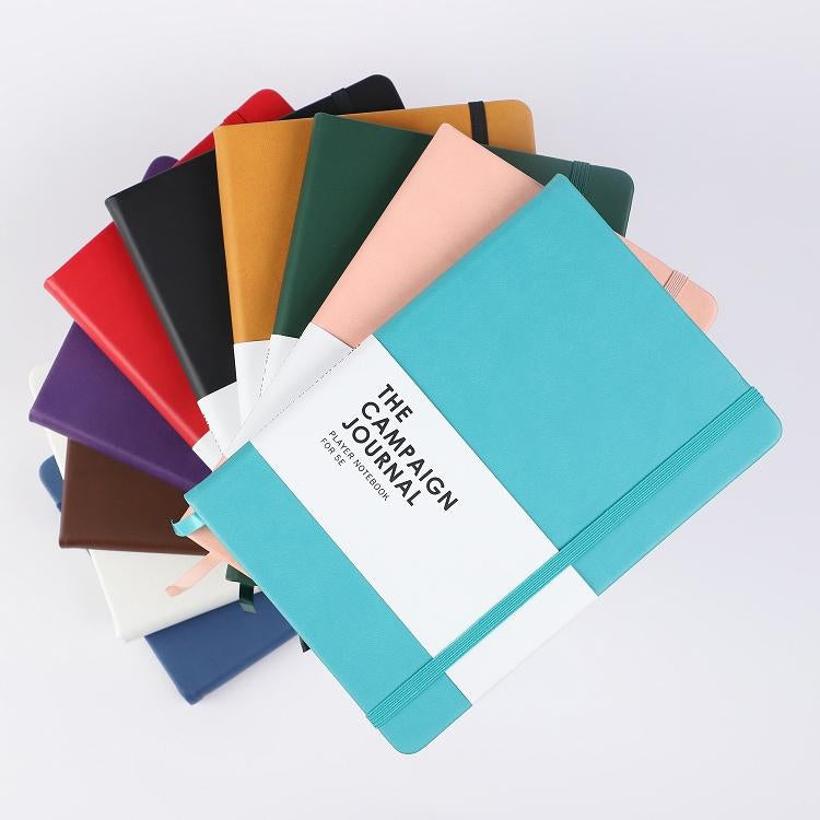 High Quality Business Office Lining Personalized Printing Notebook PU Leather Customized A5 Hardcover Journal Notebook With Logo