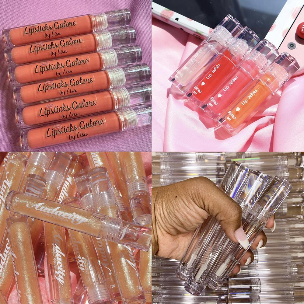 COEOVO Custom Luxury Private Label Wholesale Nude Glitter Lip Gloss Vegetarian Lip Gloss Supplier Liquid Matte Lip Gloss