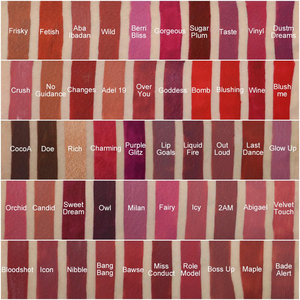 Glossy Lip Gloss Moisturizing 80 Color High Pigment Waterproof Custom Logo Matte Lip Gloss Vegetarian Cruel Free Wholesale Price