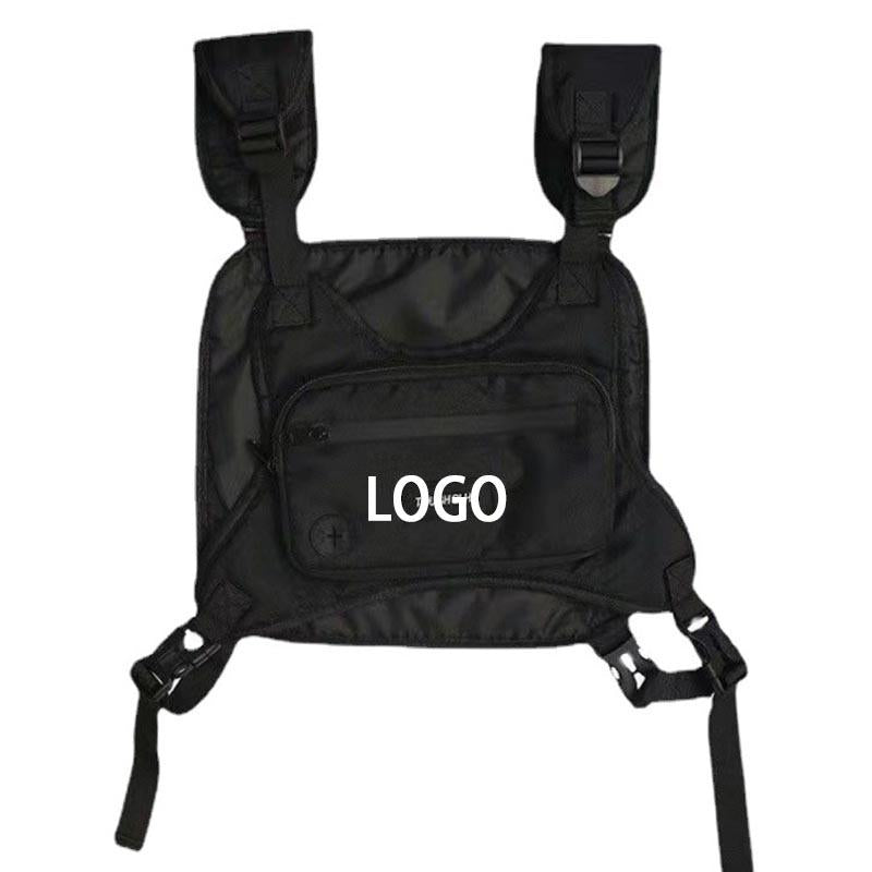 Work Clothes Street Style Vest Fashion Couple's Bag Tactical Bag Fashion Casual Women's Clothing Men's Functional Couple's Vest Bag