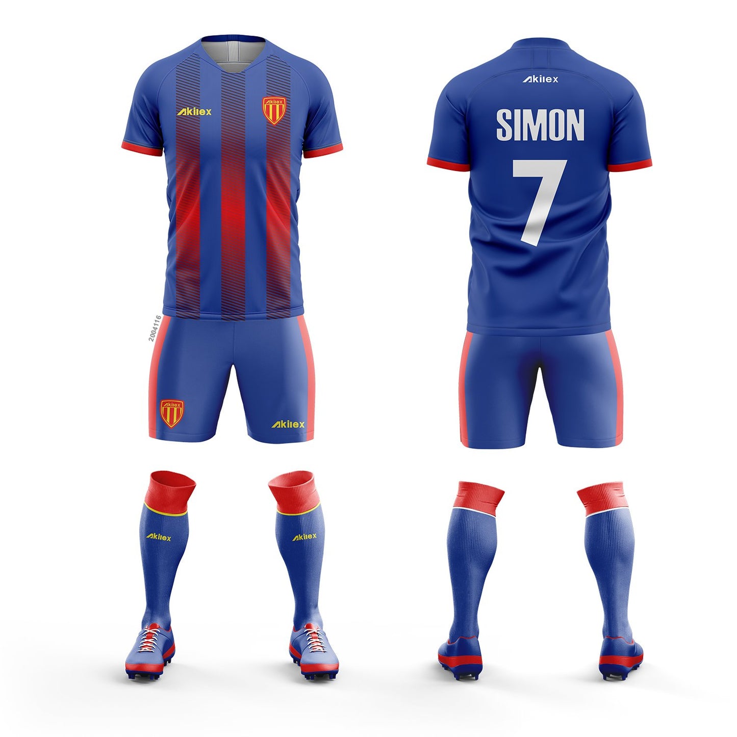 Custom New Design High Quality Factory Original Soccer Full Set Soccer Team Uniform Training Men Soccer Set For Sale