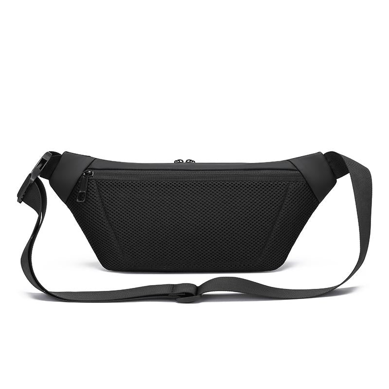 Waterproof Wholesale Men's Chest Bag Anti-theft Sling Bag Travel Nylon Messenger Bag Men's Hard Shell