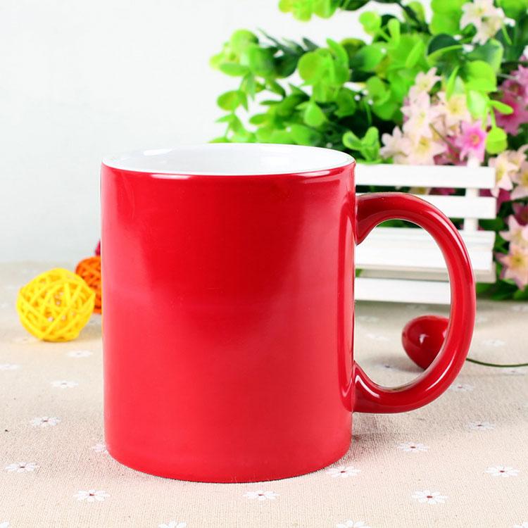 11 Oz Gift Box Modern Custom Printed Logo Ceramic Hot Coffee Water Sublimation Thermochromic Magic Mug