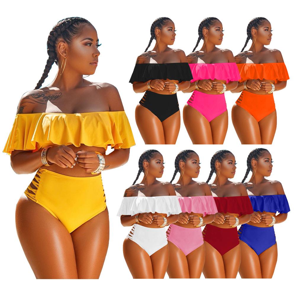 2023 New Plus Size Women's Summer New Short Sleeve Pleated Solid Color Plus Size Dress Women's Elegant