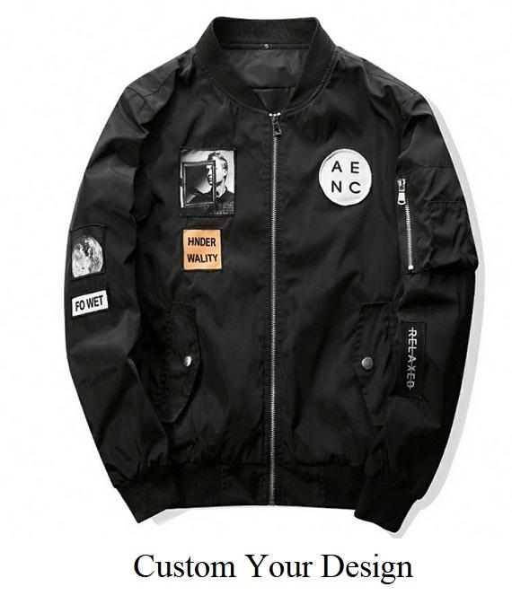 OEM Wholesale Fashion Hip Hop Casual Windproof Coat Waist And Cuffs Short Jacket With Elastic Band For Men