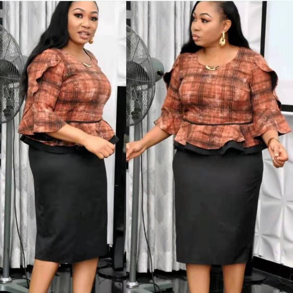 Latest Design African Ladies Office Dresses Office Formal Office Ladies Dresses