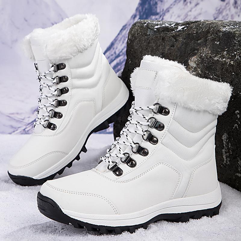 Fashion Casual Winter Ankle Boots Winter Warm Snow Boots Winter Shoes Rubber K501 A3 Custom Logo Latest Design Ladies