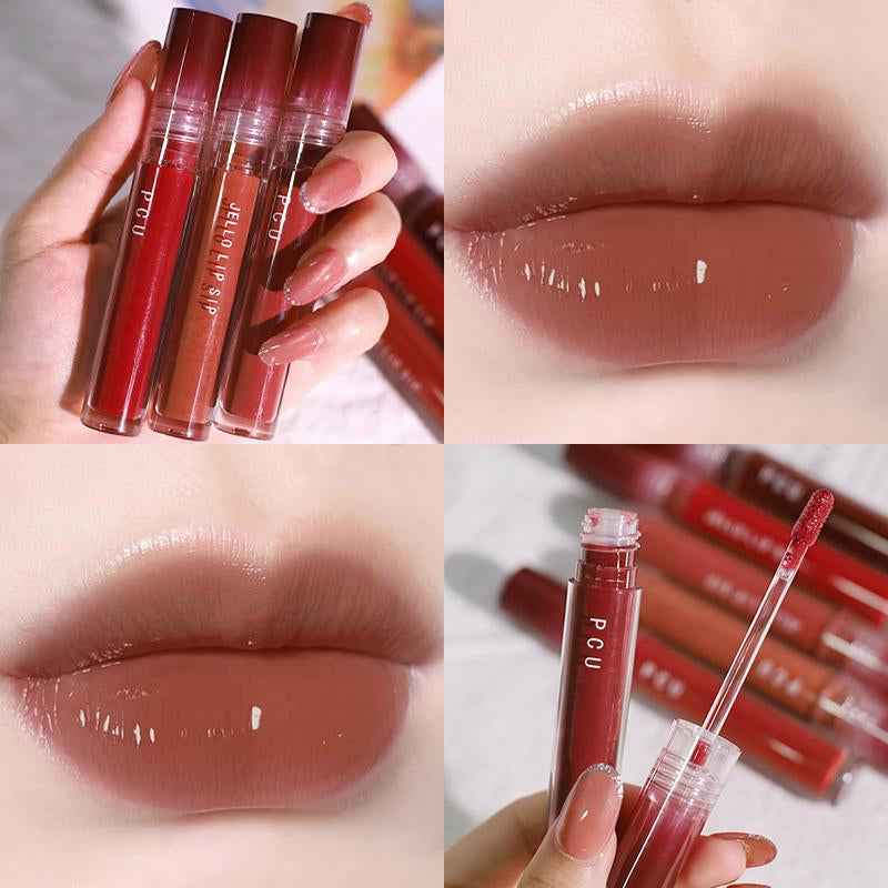 Wholesale Plump Jelly Lip Gloss Moisturizing Non-fading Water Gloss Mirror Lip Glaze Gloss Lip Gloss