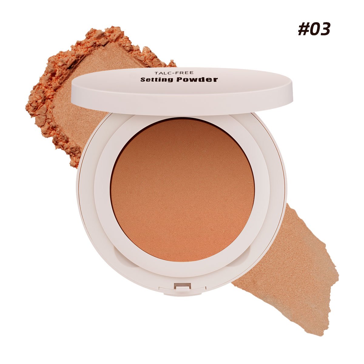 OEM Full Coverage 2 In 1 Foundation And Concealer Private Label No Talc Cosmetic Setting Powder