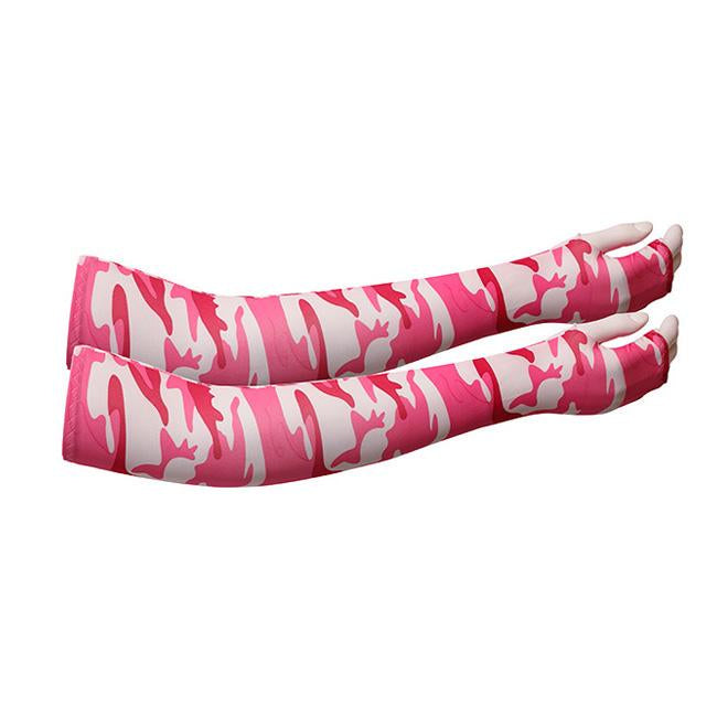 Wholesale Adult Cooling Arm Sleeve Long Finger-free Gloves Non-slip Sunscreen Arm Sleeve