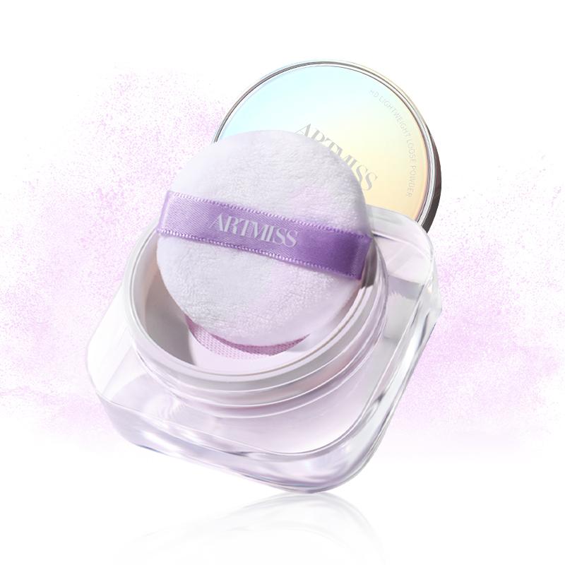Private Label Vegetarian Oil Control Cosmetic Powder Matte Gloss Pink Waterproof White Translucent Cosmetic Loose Shaping Powder