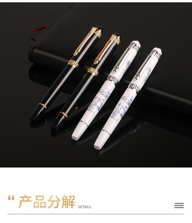 Wholesale New Product Elegant Design Liquid Ink Pen Writing Dot Classic Pen