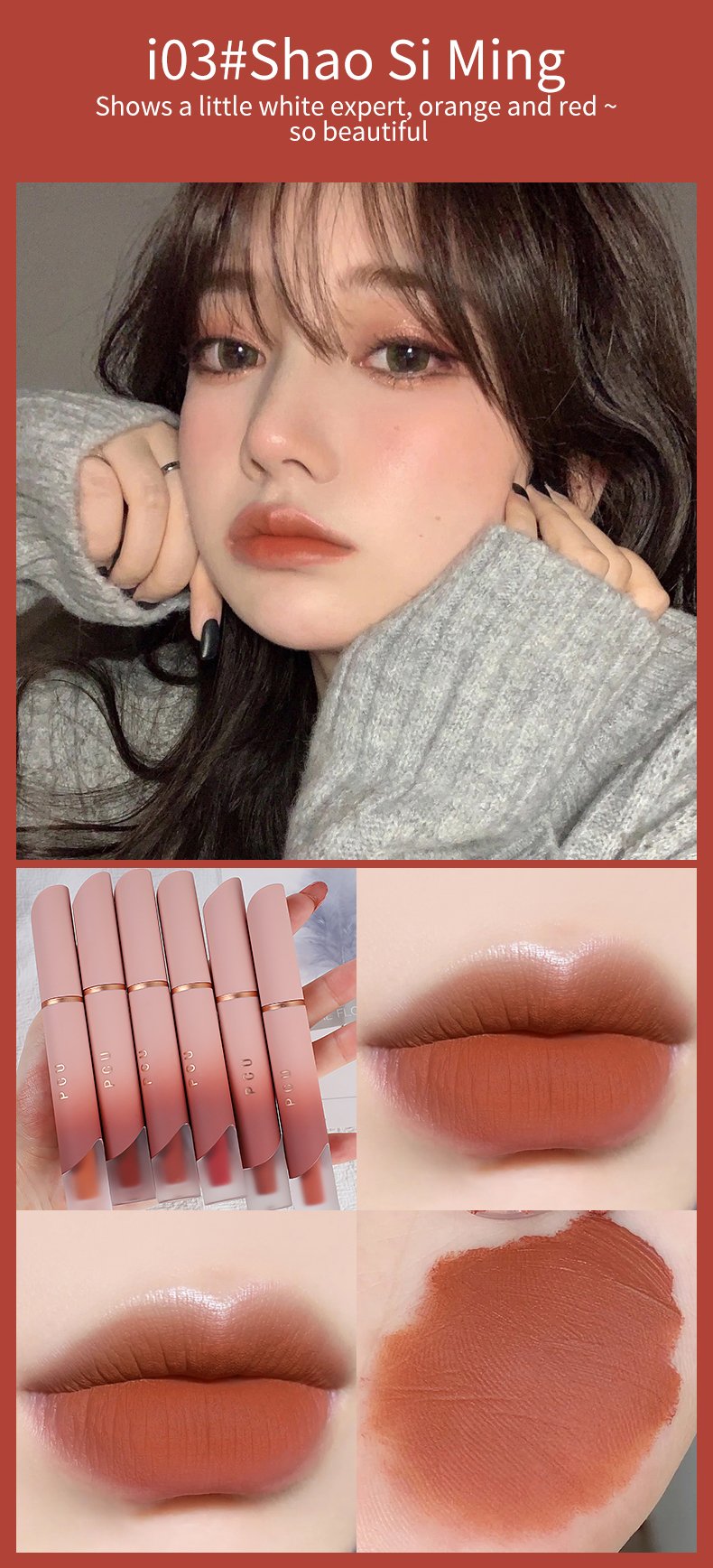 Makeup Lipstick Wholesale Cruelty-free Long-lasting Silky Non-stick Cup Velvet Matte Cream Lip Gloss