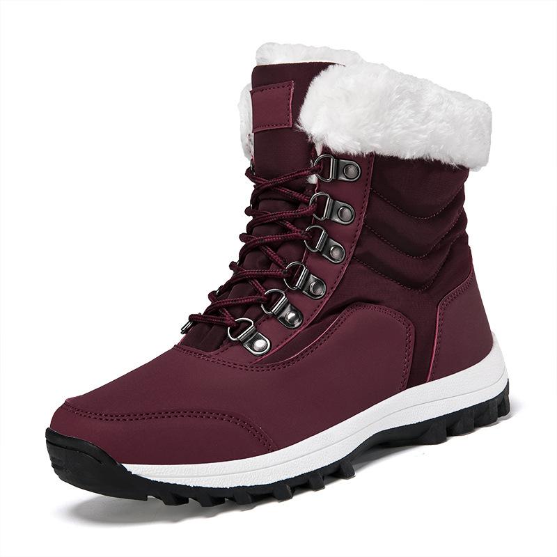 Fashion Casual Winter Ankle Boots Winter Warm Snow Boots Winter Shoes Rubber K501 A3 Custom Logo Latest Design Ladies