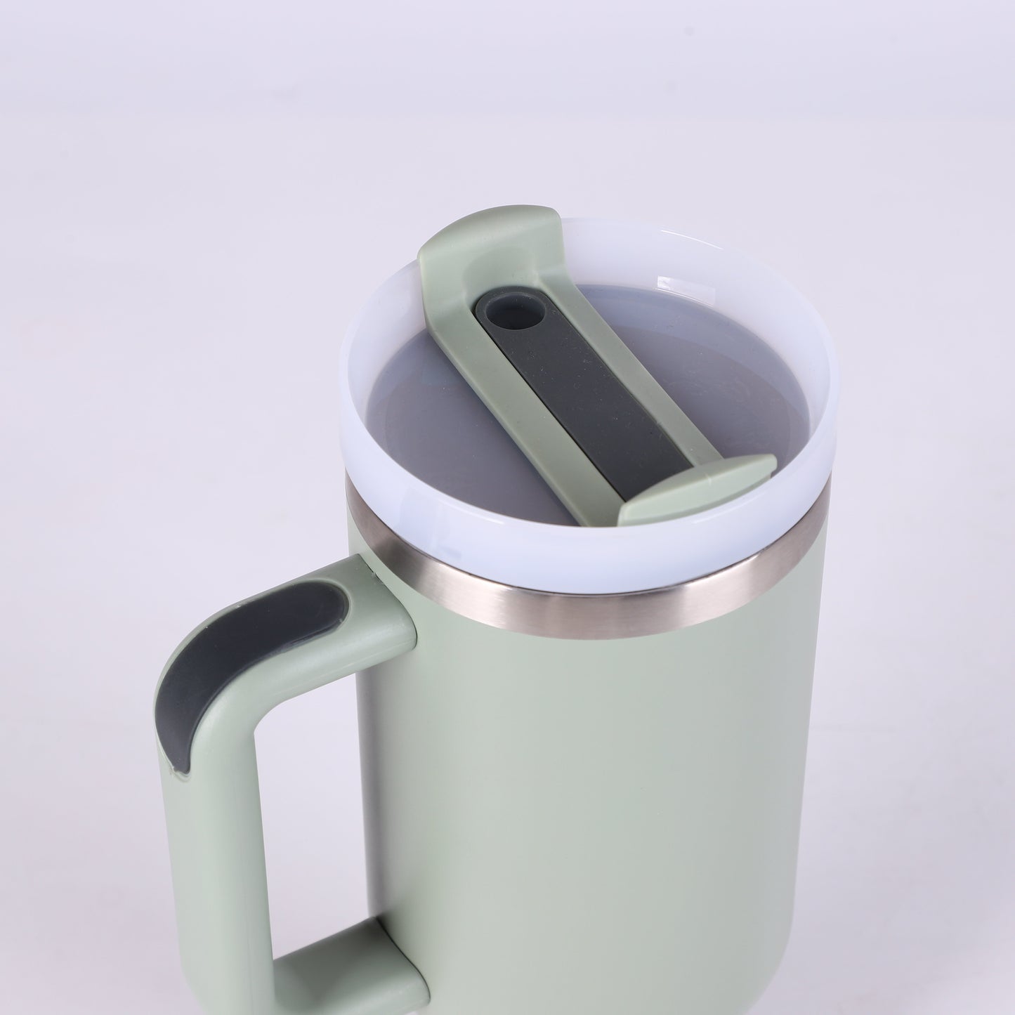 Custom Stanleyem Cup 40 Oz Stainless Steel Travel Mug With Handle Tumbler Outdoor Coffee Tumbler Coffee Cup With Lid