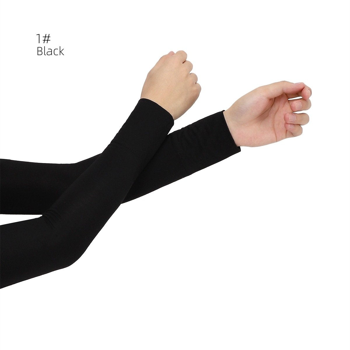 2024 Newest Wholesale Modal Cotton Anti-Glare Sleeve Women Outdoor Sports Elastic Elastic Cool Long Arm Sleeve