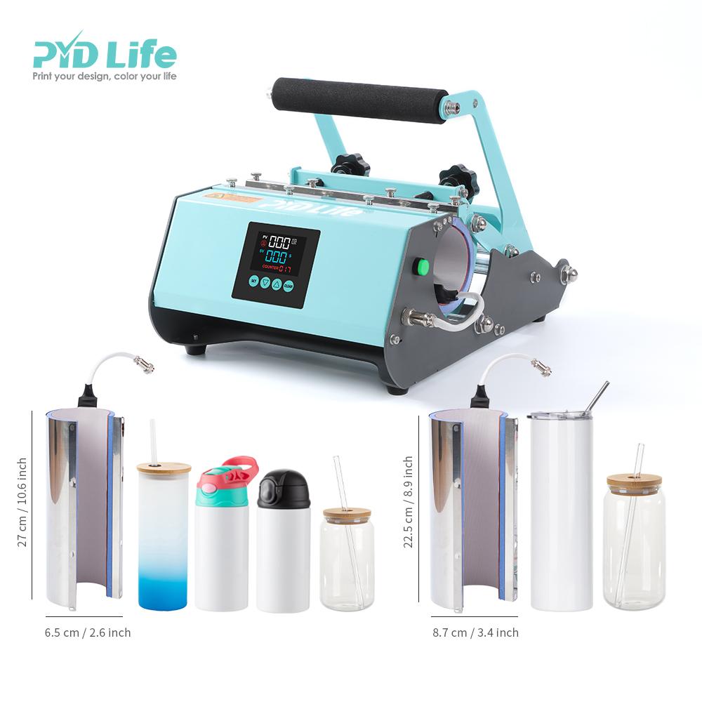 PYD Life 2022 Logo Printing Custom Sublimation Enamel Mug Steel Camping White Coffee Metal Enamel Cup
