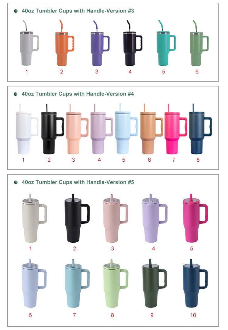 Custom 20 Oz Tumbler Cup With Powder Coated Color Double Wall Stainless Steel 20 Oz Coffee Tumbler With Lid And Straw