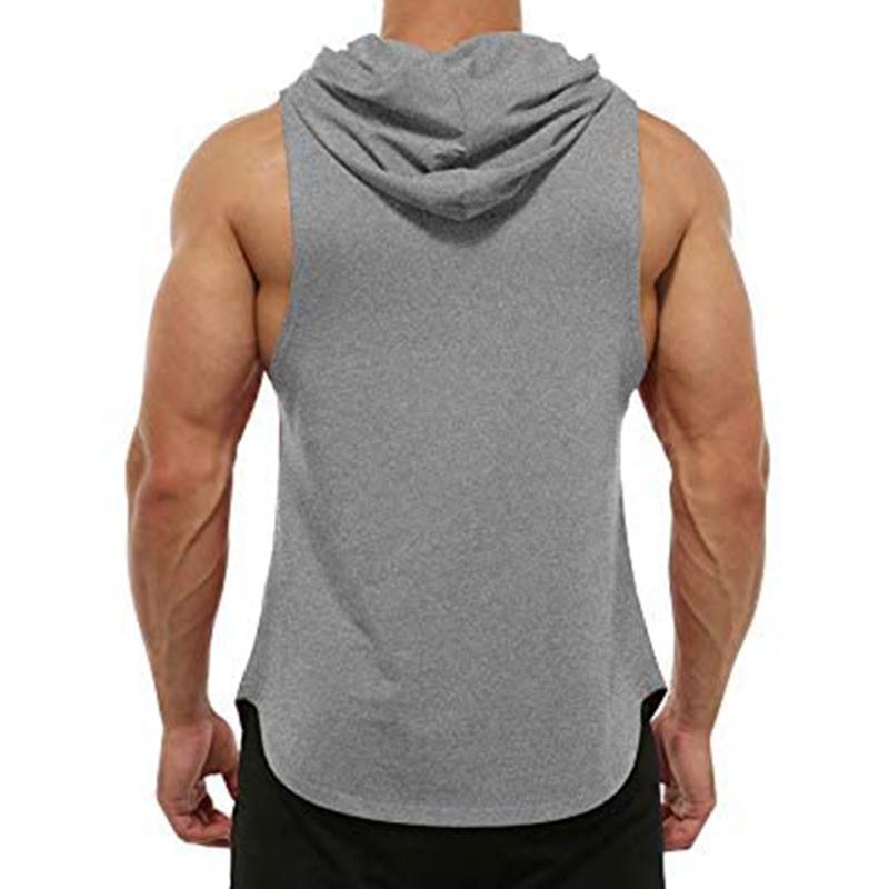 Customized Polyester Custom Stringer Vest Gym Men's Wholesale Sports Vest Low Price Men's Vest With Custom Logo